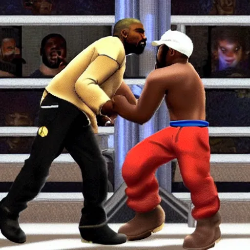 Image similar to kanye west in super smash bros melee