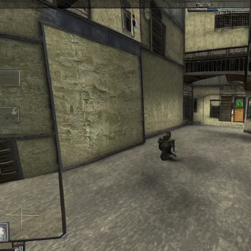 Prompt: counter strike map De_cbble