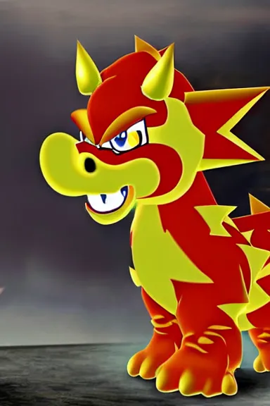 Image similar to very very intricate photorealistic photo of bowser in an episode of game of thrones, photo is in focus with detailed atmospheric lighting, award - winning details