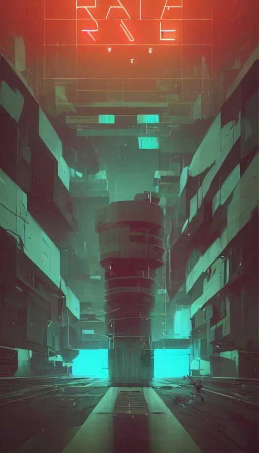 Image similar to rage, by beeple