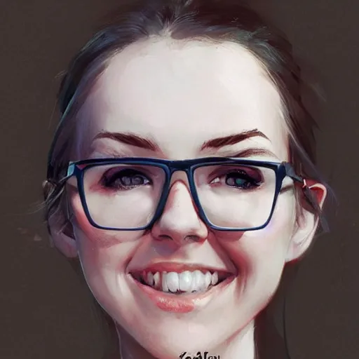 Prompt: gordon freeman as an attractive young smiling woman, hd shot, digital portrait, beautiful, artstation, comic style, by artgerm, jakub rozalski and charlie bowater