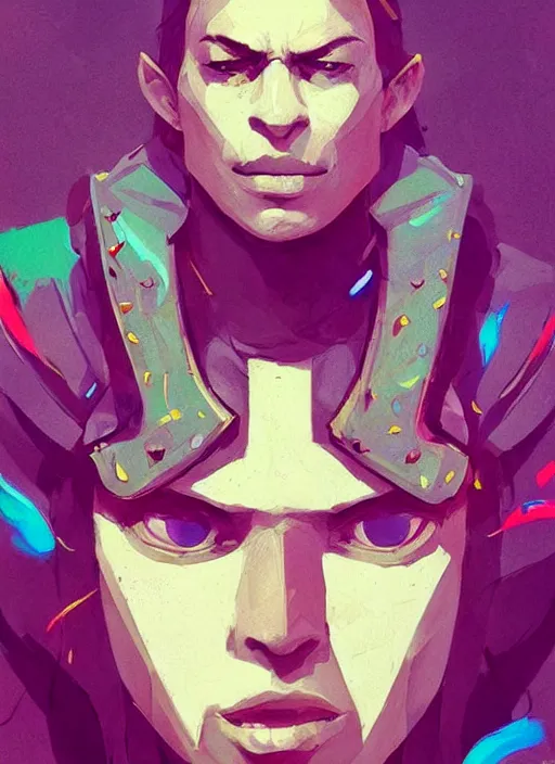 Image similar to highly detailed photorealistic portrait of the king zora from ocarina of time by atey ghailan, by greg rutkowski, by greg tocchini, by james gilleard, by joe fenton, by kaethe butcher, totally colorful, rainbow, neon coloring, dramatic lighting, chromatic, high contrast, trending in pinterest, award winning details