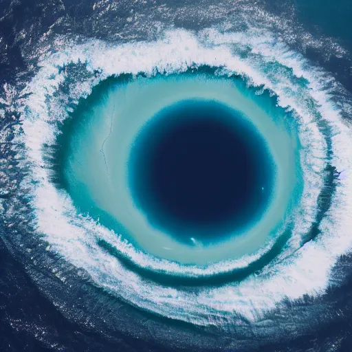 Image similar to eyeball flowing ocean