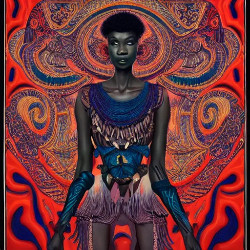 Image similar to medium portrait soft light painted by james jean and erik jones and joe fenton, inspired by shaka zulu shakespeare, intricate, sharp high detail illustration, - c 1 5