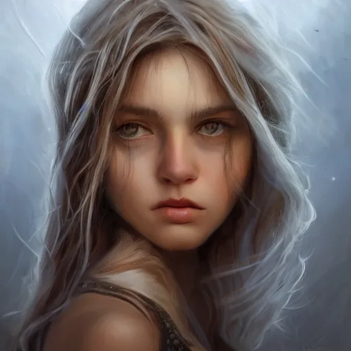 Image similar to sandman by annie ralli, artgem, digital painting, fullshot, color painting, hyperrealistic, concept art, oil painting, masterpiece, concept art, trending on deviantart, realistic and detailed face, highly detailed, high quality, 8 k, soft lighting, fancy colors, fantasy, cinematic, high coherence