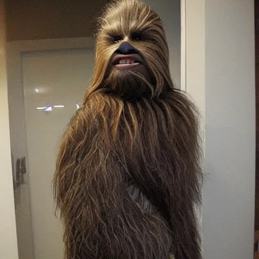 Image similar to a shaved chewbacca