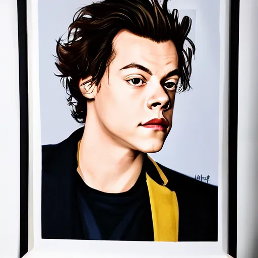 Image similar to portrait of Harry Styles