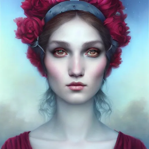 Image similar to portrait by Tom Bagshaw