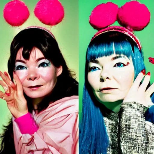 Image similar to bjork, shojo