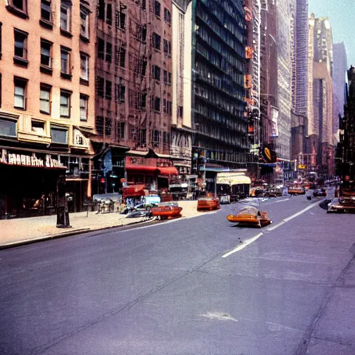 new york city street view corner