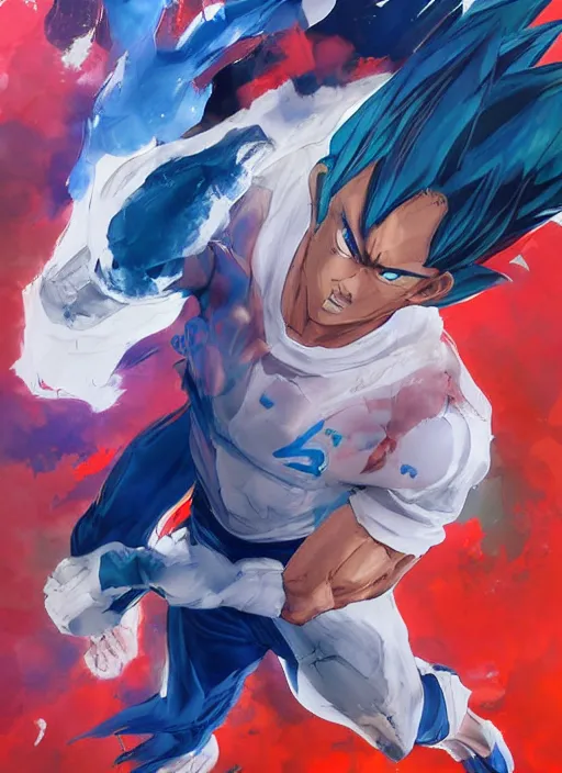 Prompt: semi reallistic gouache gesture painting, by yoshitaka amano, by ruan jia, by Conrad roset, by dofus online artists, detailed anime 3d render of Neymar as sayajin, Neymar soccer player transformed into Super Saiyan, Neymar jr, portrait, cgsociety, artstation, rococo mechanical, Digital reality, sf5 ink style, dieselpunk atmosphere, gesture drawn