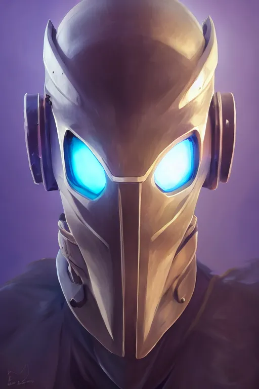 Image similar to epic mask helmet robot ninja portrait stylized as fornite style game design fanart by concept artist gervasio canda, behance hd by jesper ejsing, by rhads, makoto shinkai and lois van baarle, ilya kuvshinov, rossdraws global illumination radiating a glowing aura global illumination ray tracing hdr render in unreal engine 5