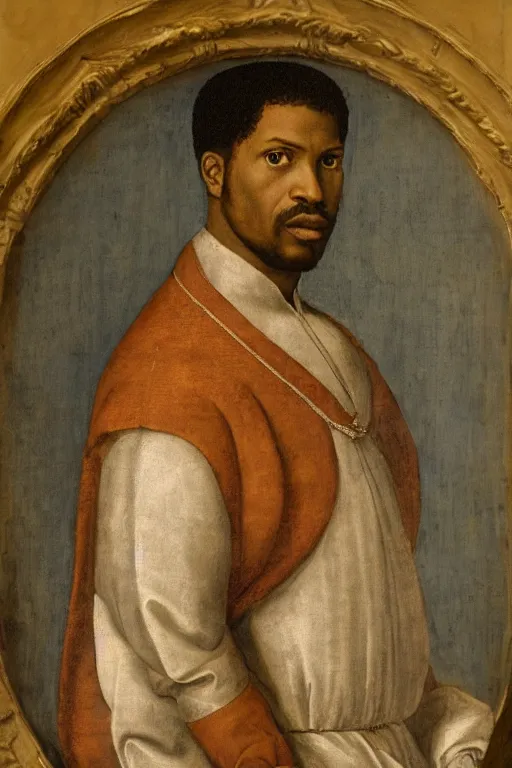 Image similar to renaissance portrait of leroyce hawkins