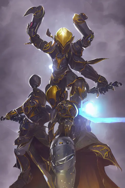 Image similar to helmet armor guardian destiny in witch queen illumination ray tracing hdr fanart arstation by sung choi robot ninja mask and eric pfeiffer and gabriel garza and casper konefal