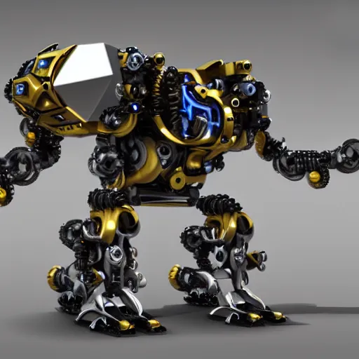 Prompt: mech wasp. mechanical robot. iron, gold, diamond. hyper detail. hyperrealistic