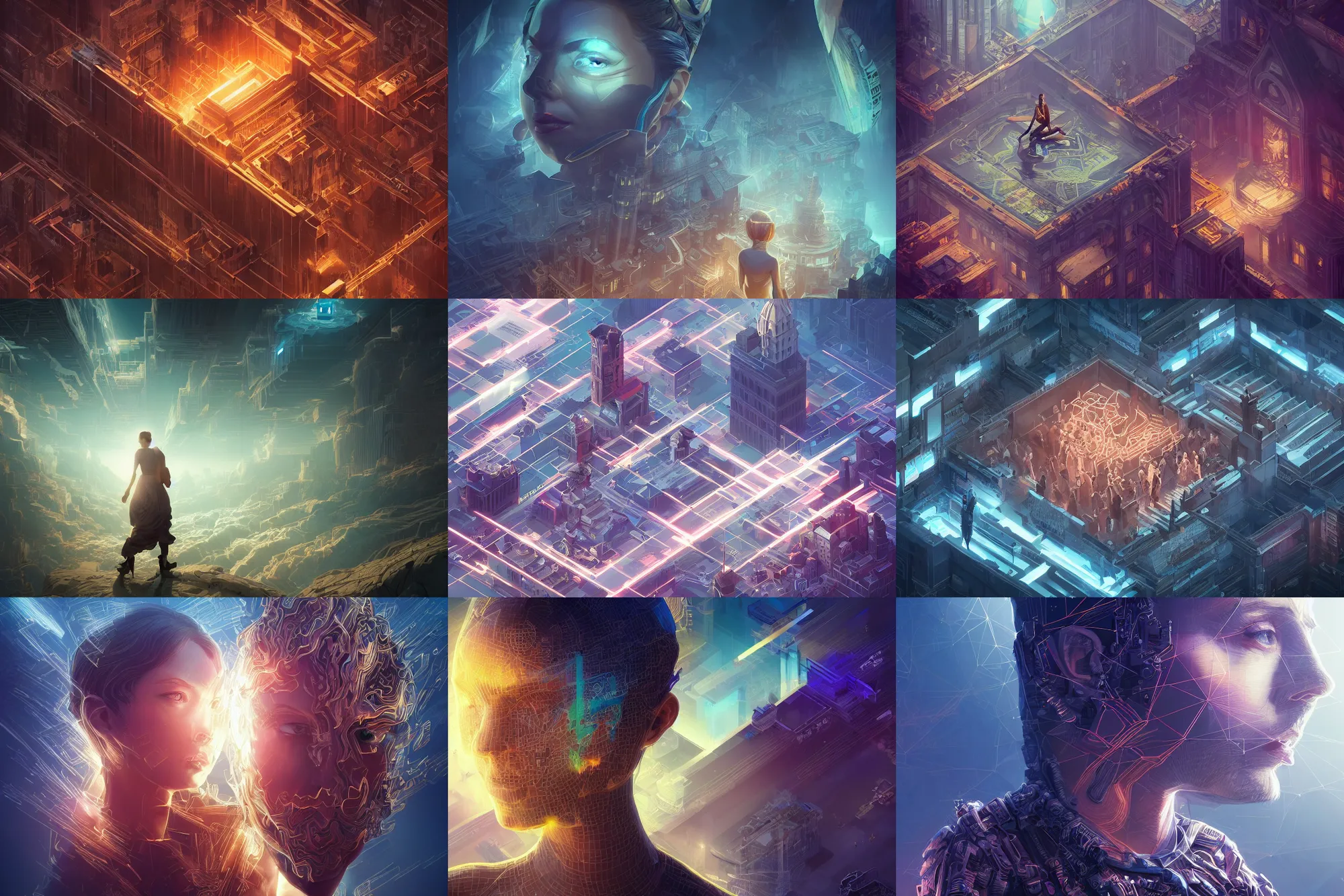 Prompt: portrait isometric drawing, the rapture visualized, intricate, epic lighting, cinematic composition, hyper realistic, 8k resolution, unreal engine 5, by Artgerm, tooth wu, dan mumford, beeple, wlop, rossdraws, James Jean, Andrei Riabovitchev, Marc Simonetti, yoshitaka Amano, Artstation