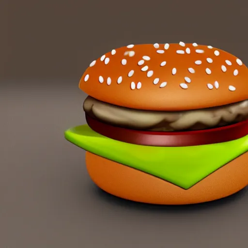 Prompt: anthropomorphic hamburger, photo, detailed, 4k