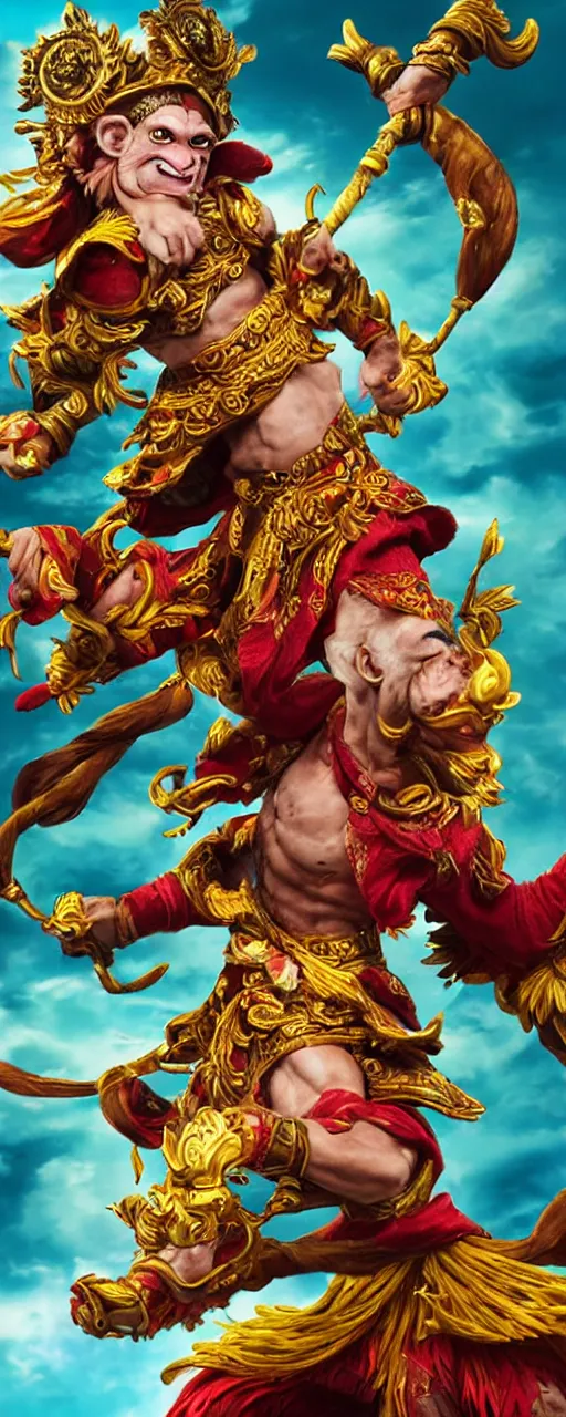 Image similar to monkey king