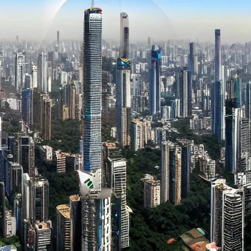 Image similar to sao paulo in the year 2 0 7 0, sci fi