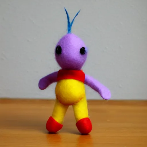 Image similar to pikmin felt doll