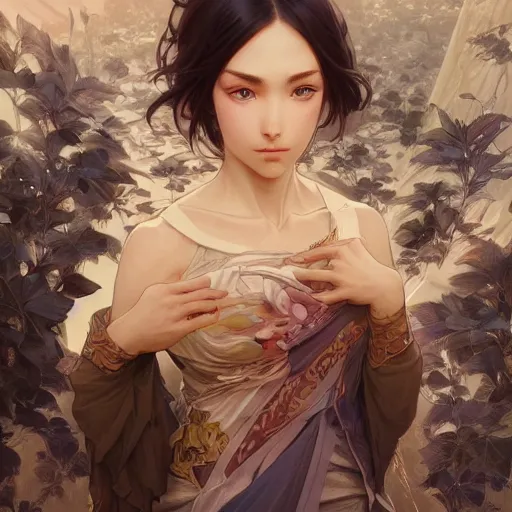 Prompt: ultra realistic illustration, aoc anime, intricate, elegant, highly detailed, digital painting, artstation, concept art, smooth, sharp focus, illustration, art by artgerm and greg rutkowski and alphonse mucha