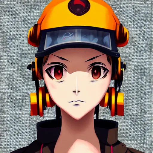 Prompt: beautiful anime style digital painting portrait of engineer woman from team fortress 2 by valve, 4 k, 8 k, hd, high resolution, highly detailed, intricate detail, ultra realistic faces, digital art, trending on artstation, team fortress 2