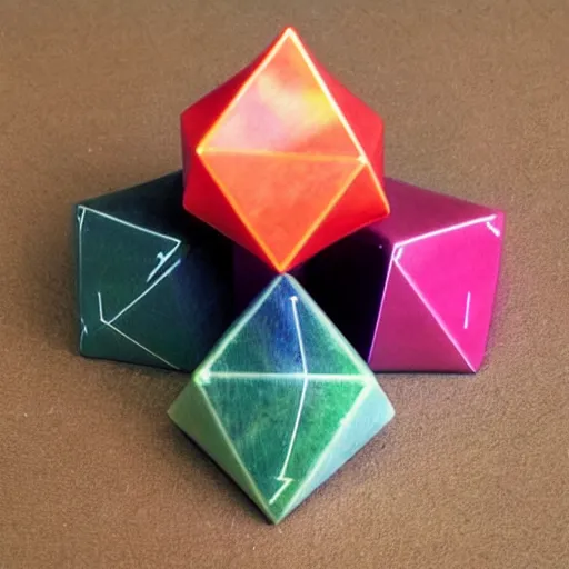 Image similar to never before seen platonic solids