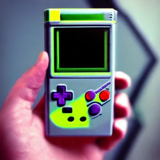 Image similar to gameboy color camera selfie