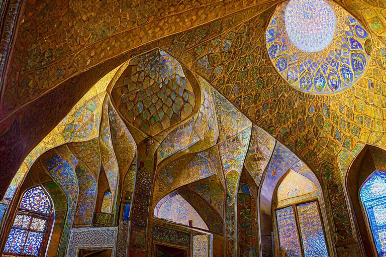 Prompt: award winning national geograph photograph of isfahan gothic cathedral