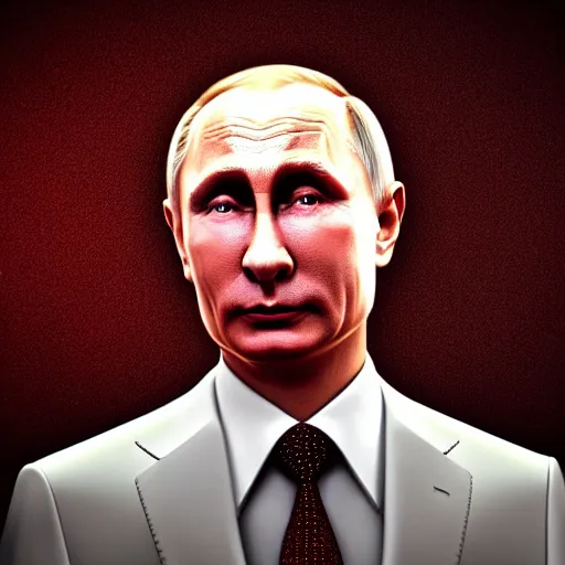 Image similar to Vladimir Putin as Circle clown, realistic render , 4k,