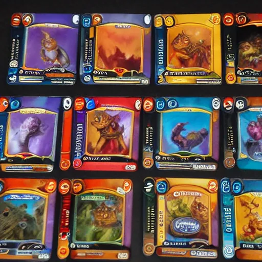 Image similar to Garfield magic the gathering cards