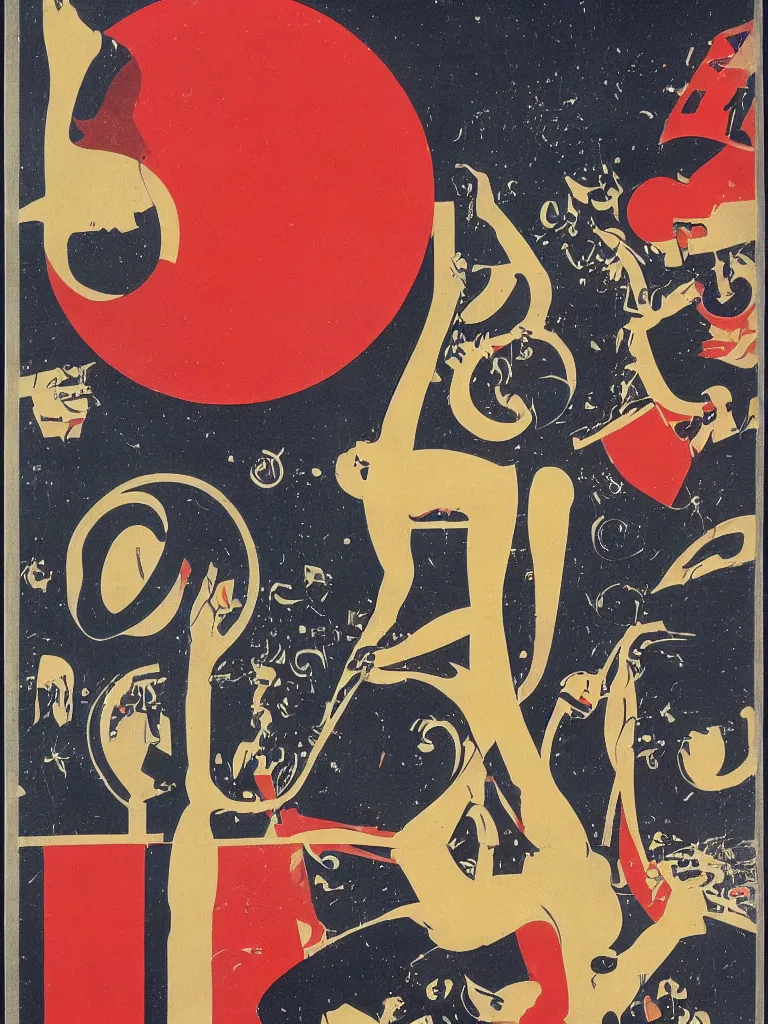 Prompt: A 1960s Polish Poster for a World's Fair