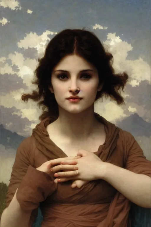 Prompt: Jean Grey from the X-Men William Adolphe Bouguereau