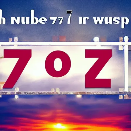 Image similar to The number 7, 7 worship, at least seven, seven is god, seven is life, 7 is the best number