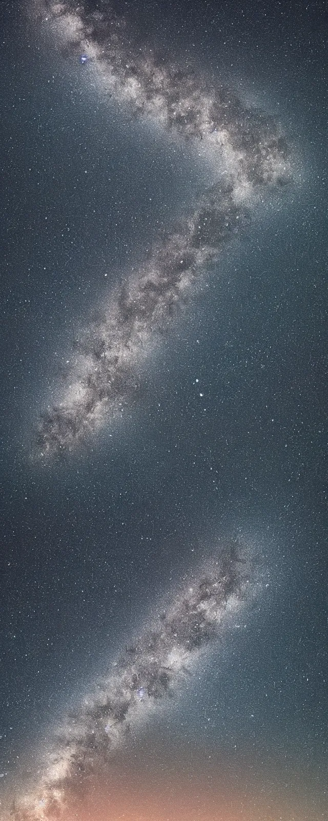 Prompt: the milky way, vertical, phone background, by cameldeath