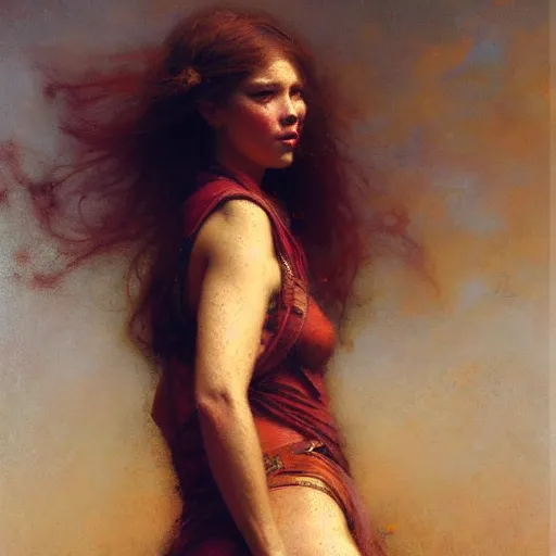 Image similar to a full body portrait of a good - lookiung girl,, high detail, cleary see face, by gaston bussiere, bayard wu, greg rutkowski, odd nerdrum, maxim verehin, dan dos santos, masterpiece, sharp focus, cinematic lightning - h 8 6 8