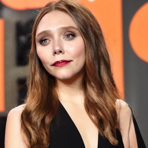 Image similar to elizabeth olsen mixed with gal godot