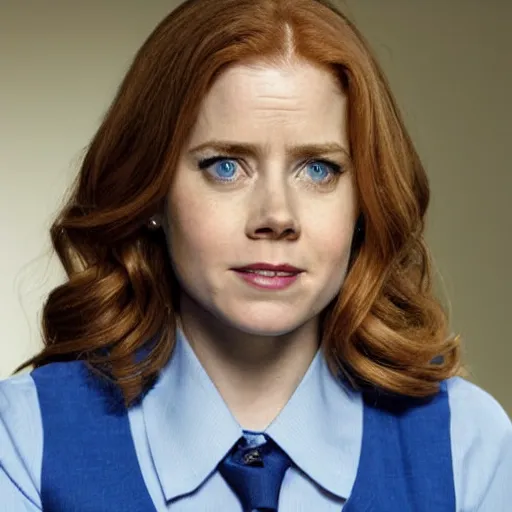 Prompt: amy adams as Pam Beesly in the TV show the office promotional images