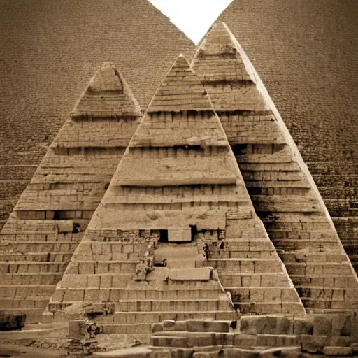 Prompt: anthro pyramid