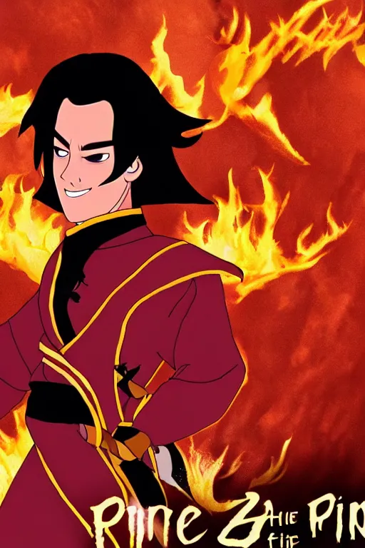 Prompt: 🎥 Prince Zuko the Fire Prince