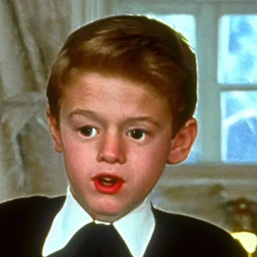 Image similar to joe biden as a child in home alone movie