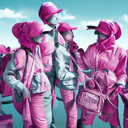 Image similar to fragrance advertising campaign by richard mosse