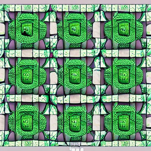 Prompt: mathematical menger sponge fractal, frog infestation, frog fractal