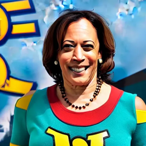 Prompt: kamala harris in toy story