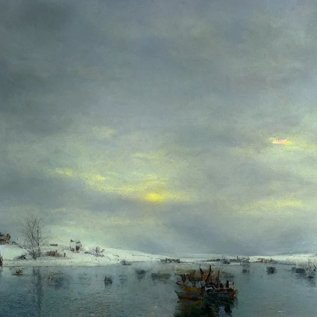 Prompt: if this long winter is finally over. beautiful matte painting, impressionism