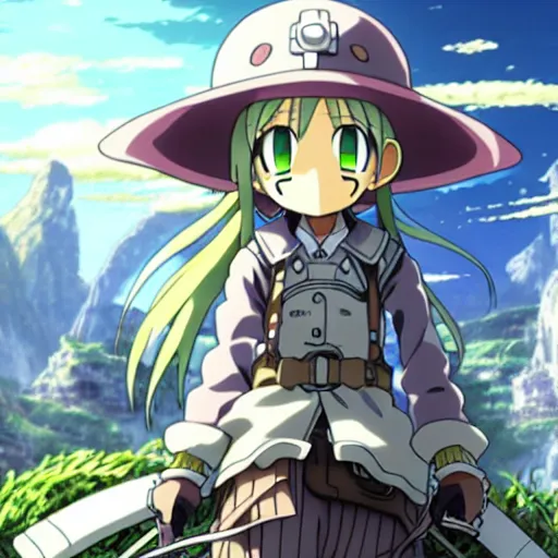 Image similar to Made In Abyss Anime Cover Art