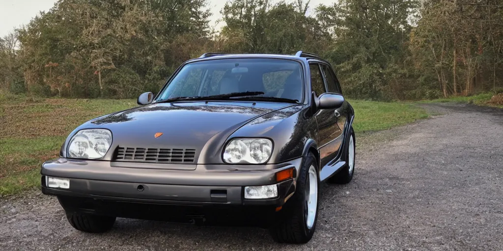 Image similar to 1990s Porsche Cayenne