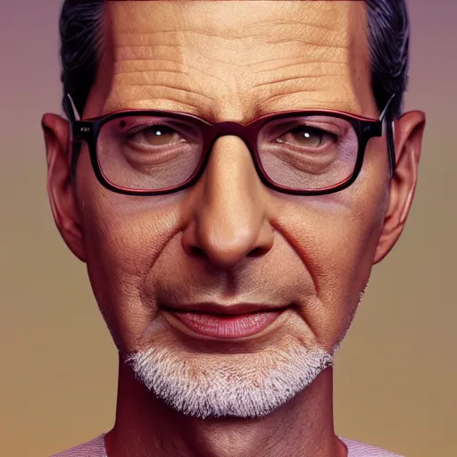 Image similar to hyperrealistic dslr film still of jeff goldblum disguised as legume, stunning 8 k octane comprehensive 3 d render, inspired by istvan sandorfi & greg rutkowski & unreal engine, perfect symmetry, dim volumetric cinematic lighting, extremely hyper - detailed, incredibly real lifelike attributes & flesh texture, intricate, masterpiece, artstation, stunning