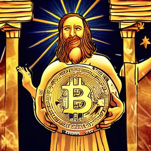 Image similar to crypto messiah