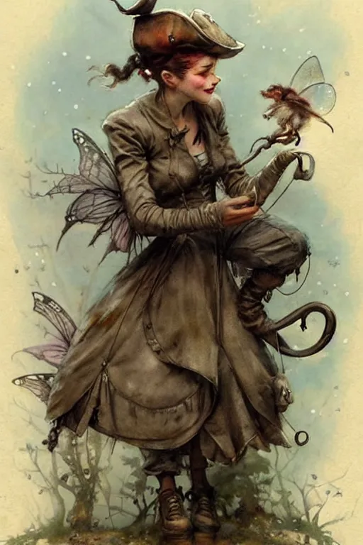 Prompt: (((((1950s fairy tale pirate city . muted colors.))))) by Jean-Baptiste Monge !!!!!!!!!!!!!!!!!!!!!!!!!!!